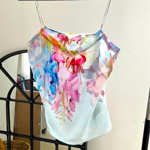 Ted baker floral blouse